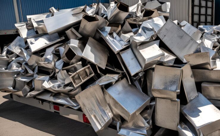 A load of scrap alum(1)