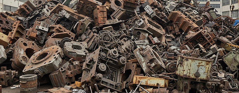 خرید ضایعات صنعتی با بالاترین قیمت روز + تسویه فوری در محل خریدار ضایعات ریخته گری (قالب + سرباره + قطعات معیوب)