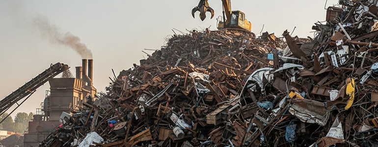 چگونه از زنگ زدگی و افت قیمت ضایعات فلزی جلوگیری کنیم؟ خدمات پیشگیرانه در مناطق صنعتی تهران