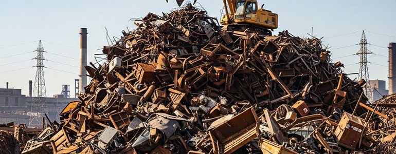 چگونه از زنگ زدگی و افت قیمت ضایعات فلزی جلوگیری کنیم؟